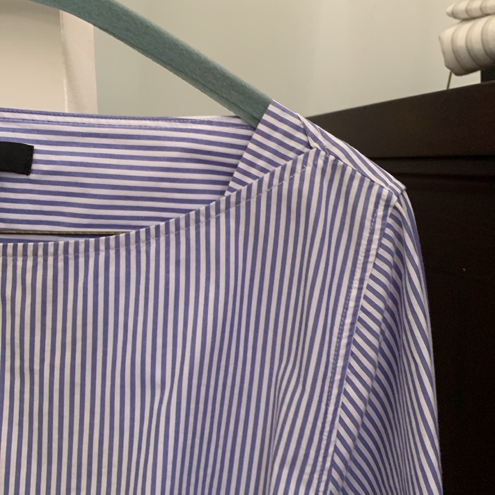 JCrew Pinstripe Shirt